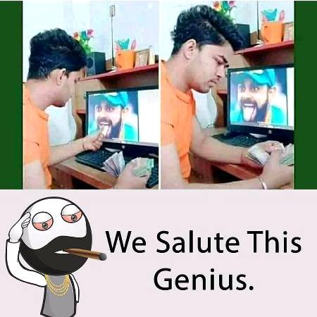 Salute this Genius
