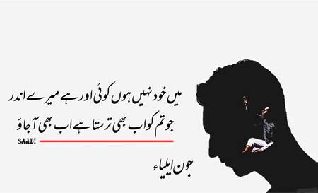 تمہیں تھا ناز بہت جسکی نام داری پر 
وہ سارے شہر میں رسوا ہے اب بھی آ جاؤ
😔