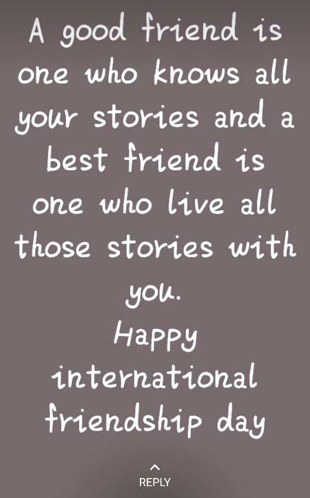 Happy friendship day
