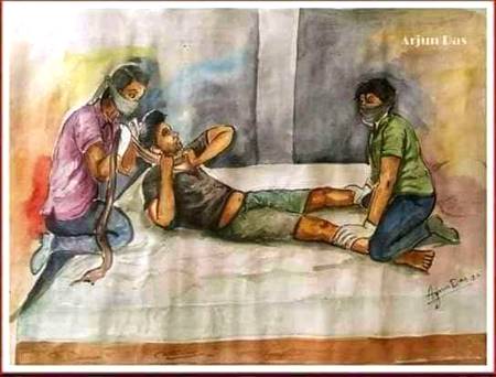 Probably, This is how he died