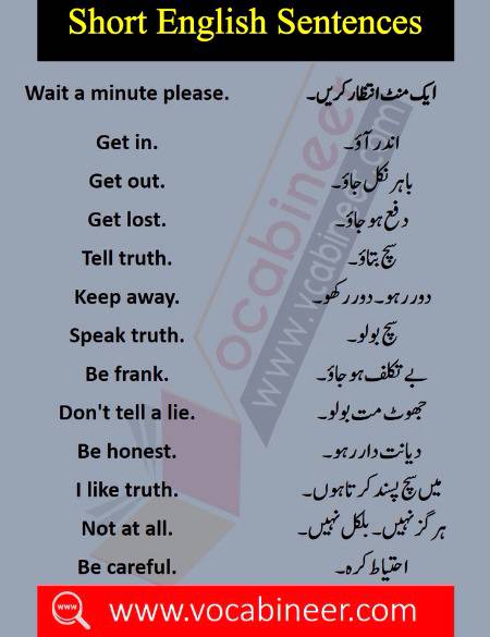 Basic english sentence ✌✌