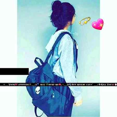 Your attitude may hurt me ..but mine can kill you.
C.p😏