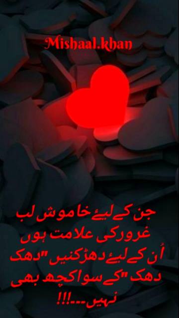 ❤دھڑکنیں کچھ نہیں۔۔۔۔