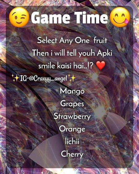 ...Game Time...😊