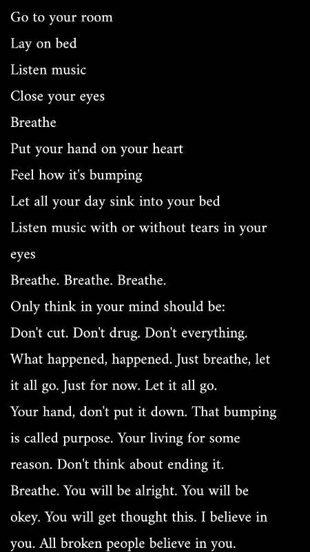 Breathe breathe breathe