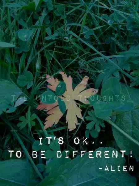 It's okay with not being perfect