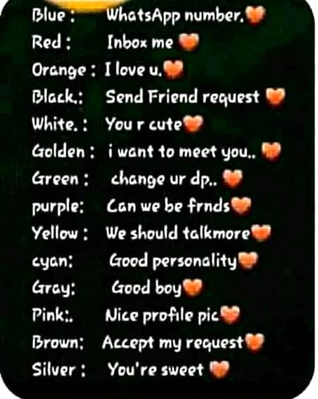 Which One is your favourite colour...