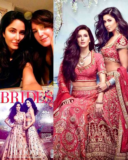 Katrina kaif wid her sister...