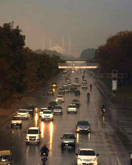Once again it is rain day islamabad