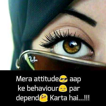 Bilkul💯 now be the one, that you can bear.😒