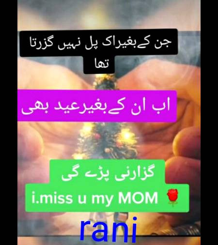 عید کے دن بھی مجبور تھے تقدیر سے 
رو پڑے مل کے گلے آپکی تصویر سے