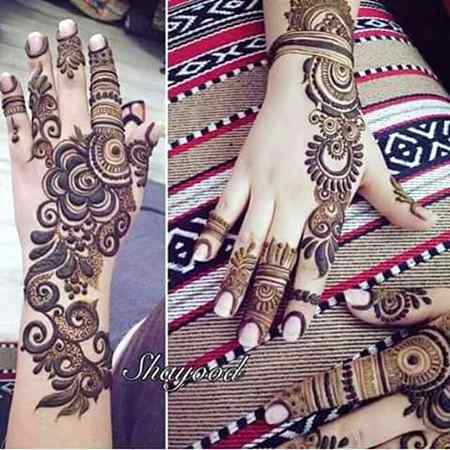 Mehndi design. ....