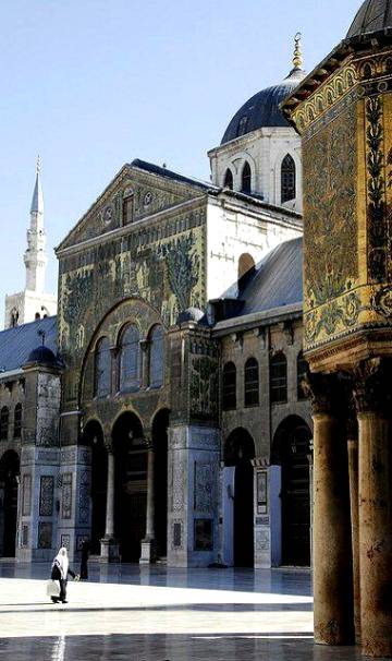 Umayyad Mosque, one of the oldest Mosques in the world in Damascus, Syria💕💕