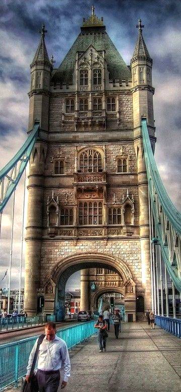 Tower bridge in London
