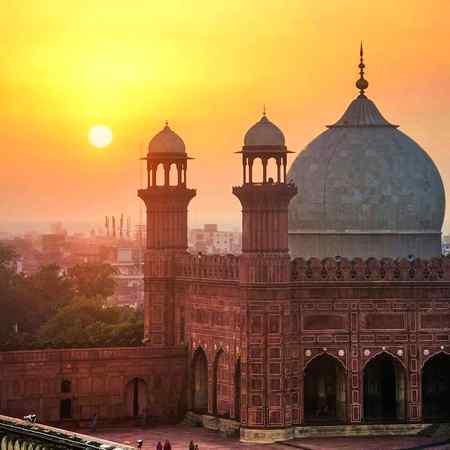 Beautiful View of Badshai Mosque Lahore Pakistan 💕💕