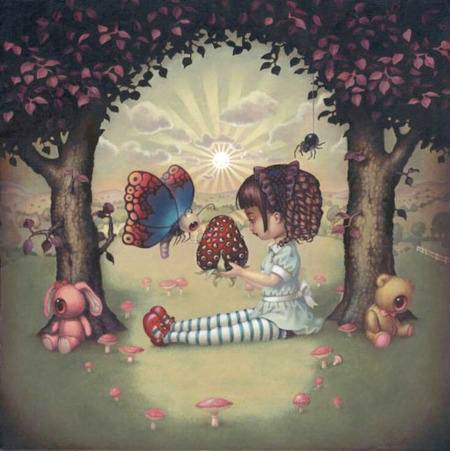 Beautiful. Child and hidden face