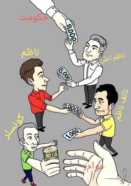 پاکستان میں امداد ایسے غریبوں تک پہنچتی ہے