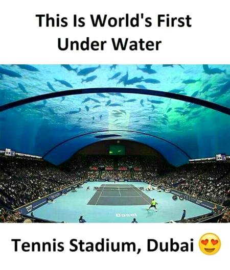 Under water dubai