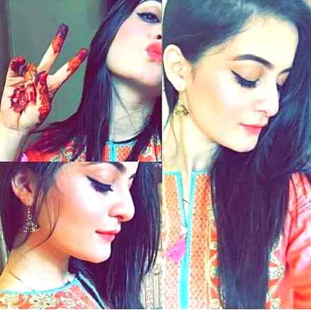 Tere kehny py lgai hai haton py lga mehndi. .. ab tum milny na ay to kiyamt ho gi 😛😛😍