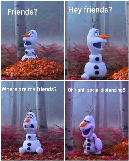 Social distancing😑