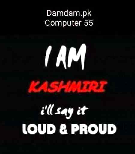 Yes I'm kashmiri......