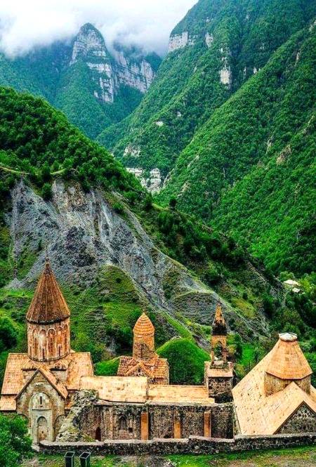 Fantastic view of Dadivank monastery