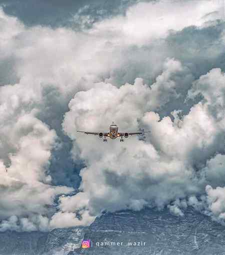 Flight landing at skardu ,gilgit baltistan