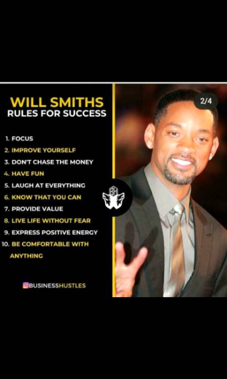 Rules to success