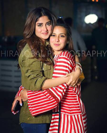 Sajal Ali and iqra aziz