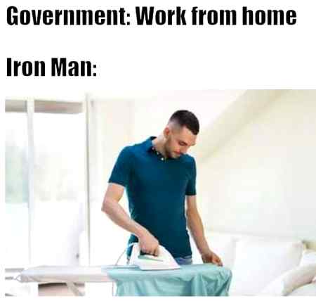 Iron man..