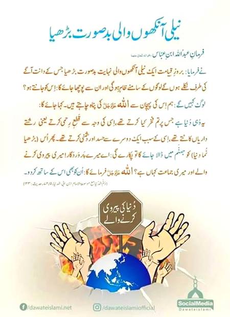 نیلی آنکھوں والی بدصورت بڑھیا