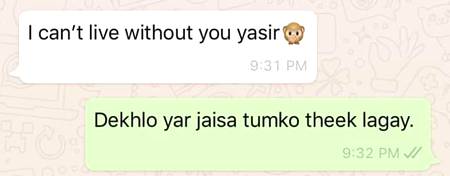 Yasir got no chill