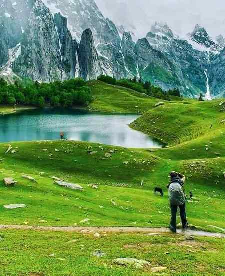 Kutwal lake haramosh valley gilgit baltistan Pakistan