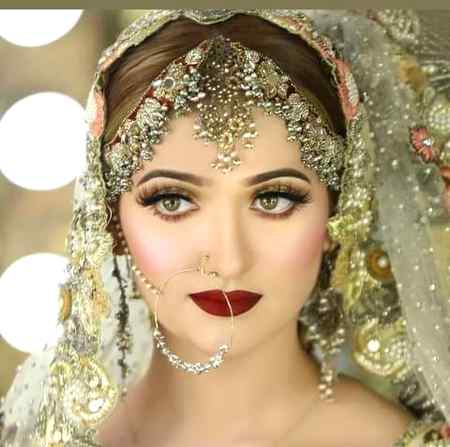 Bridal makup. ....