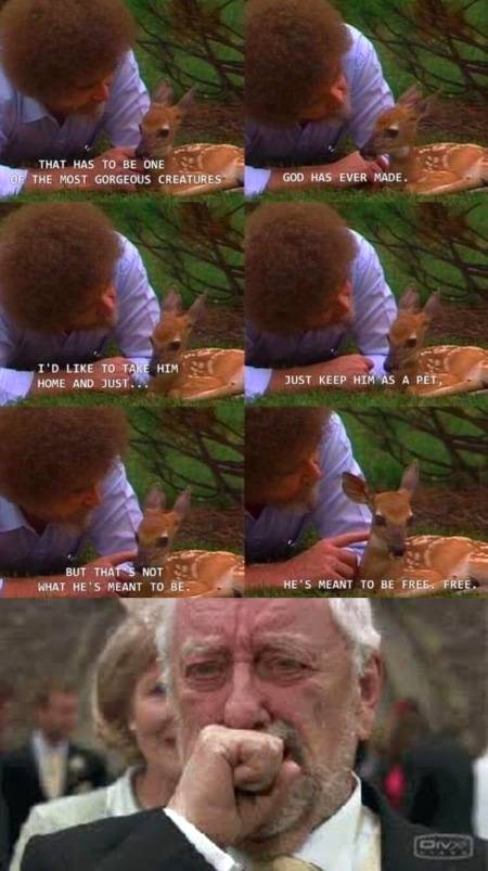 Holding back tears nice