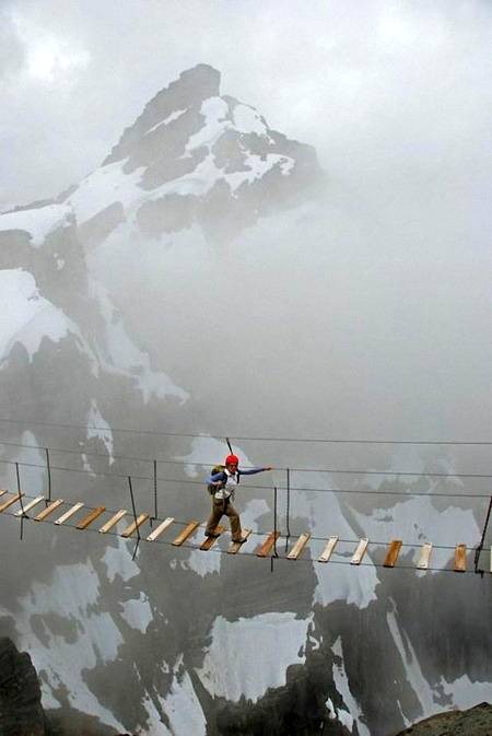 Don't look down...