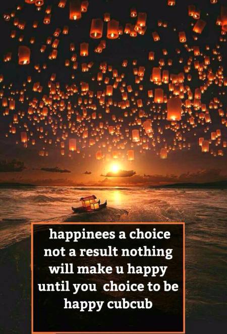 Happiness a choice