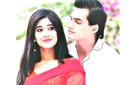 Shivangi joshi with mohsin khan