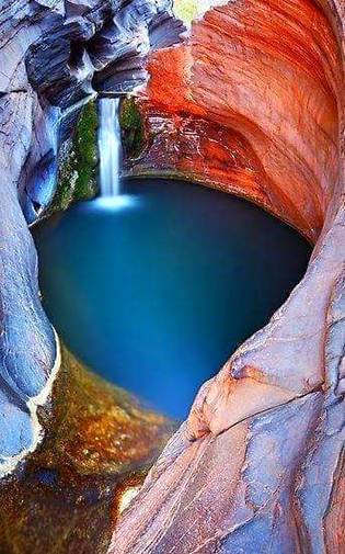 Beautiful water falls