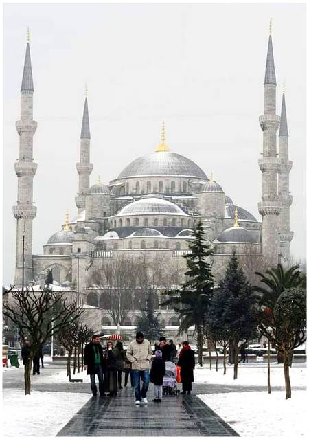 Recent picture blue mosque