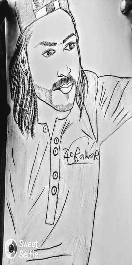 My cazn Rozawar _ Peshoma_Cartoon channel Wala ___ Maine eska pic bana ya hai friends kaise laga mera artist paintings __joker__