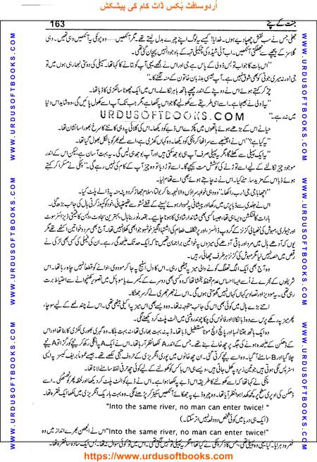 Title = Jannat kay patay.
Writer = Nimra Ahmed.
Total Pages = 163