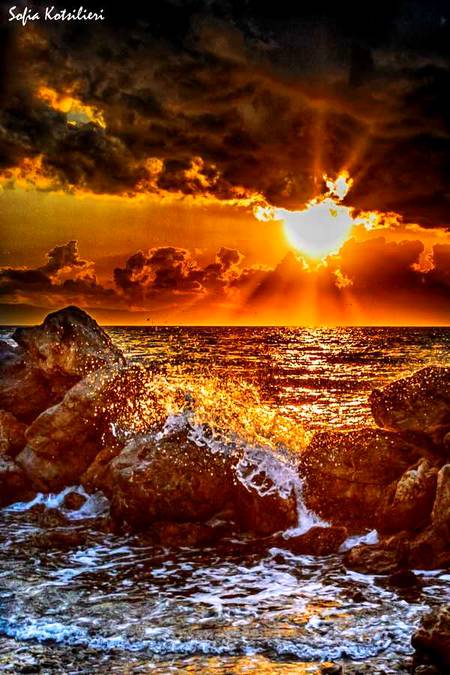 Amazing sun rise view 👌🏻😍