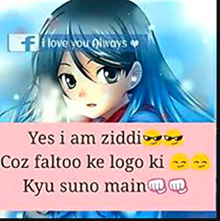 I m ziddi😎