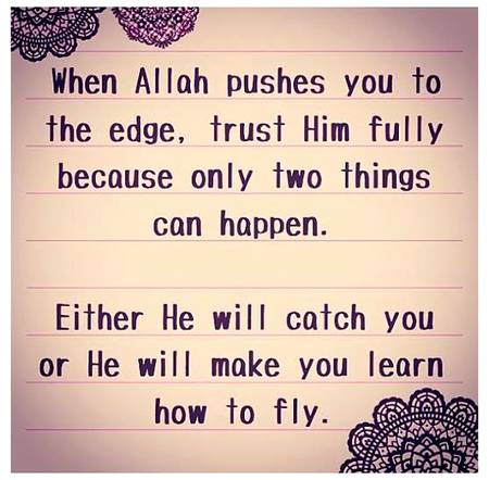 When Allah pushes you...❤