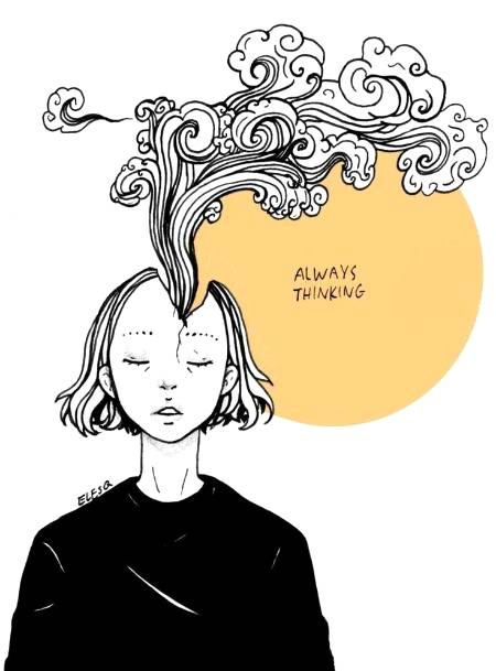 Over thinking kills your happiness..!