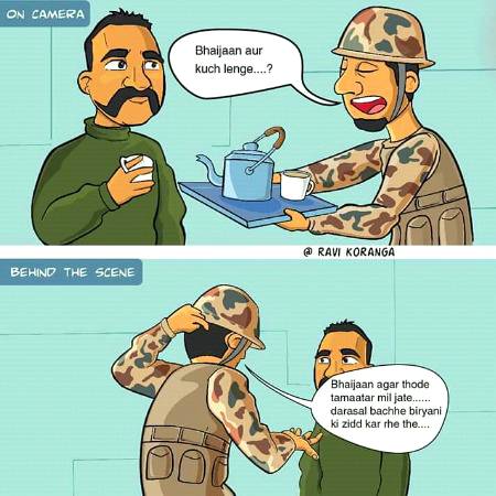 abhenandan react to army man