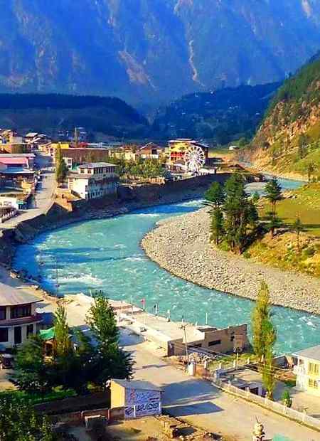 Beautiful image turned lake in SAWAT ✨ pakistan
