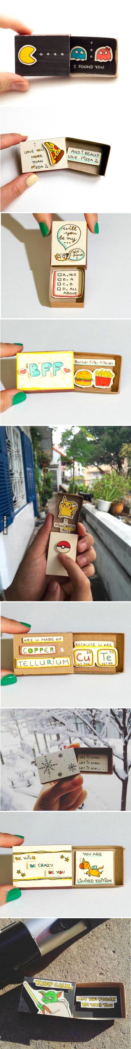 Amazing matchbox carving