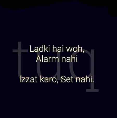 Izzat krna seekh lo set krna nhi.g5